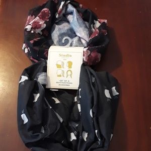 Set of 2 Studio NYC Headband or Face Mask